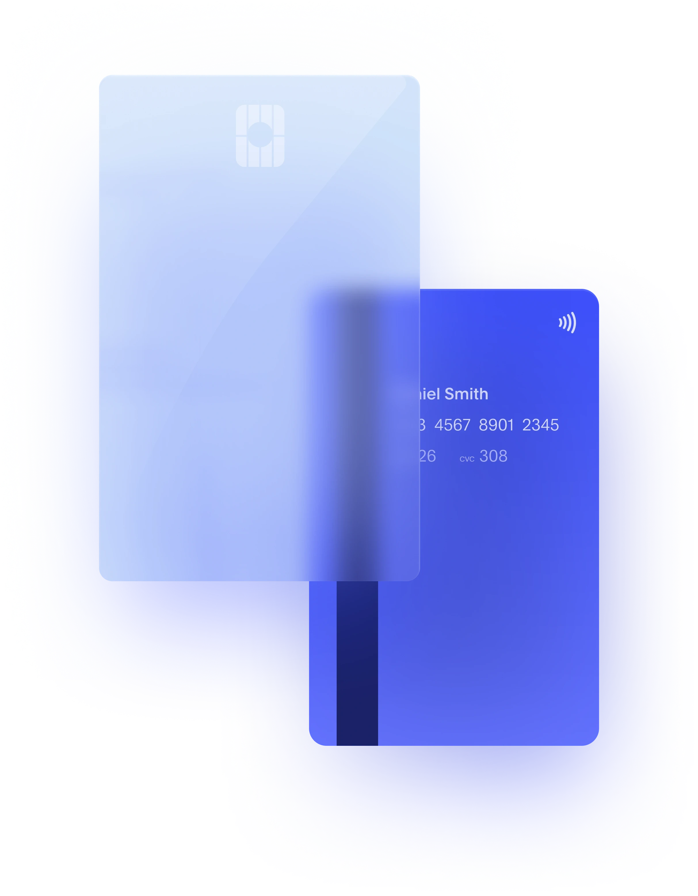 two credit cards